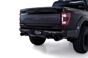 Ford F-150 Raptor Rear Bumper - Addictive Desert Designs - Phantom - Hammer Black - `21-`22 Ford F-150 Raptor Rear Bumper - Addictive Desert Designs - Phantom - Hammer Black - `21-`22